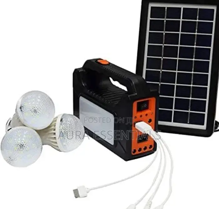 Multifunction Solar Lighting System and Power Bank