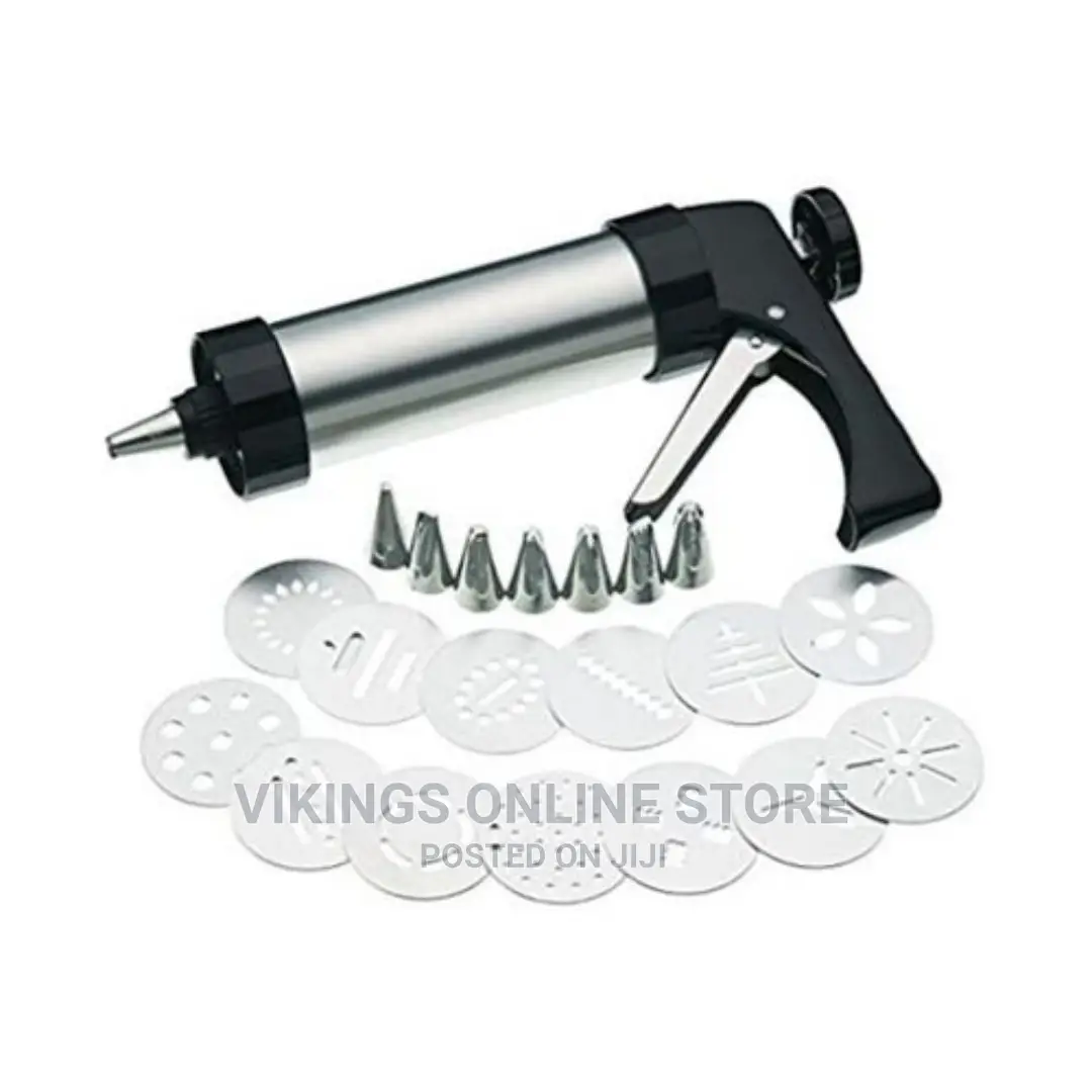 Cookie Press and Cake Decorating Set