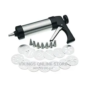 Cookie Press and Cake Decorating Set