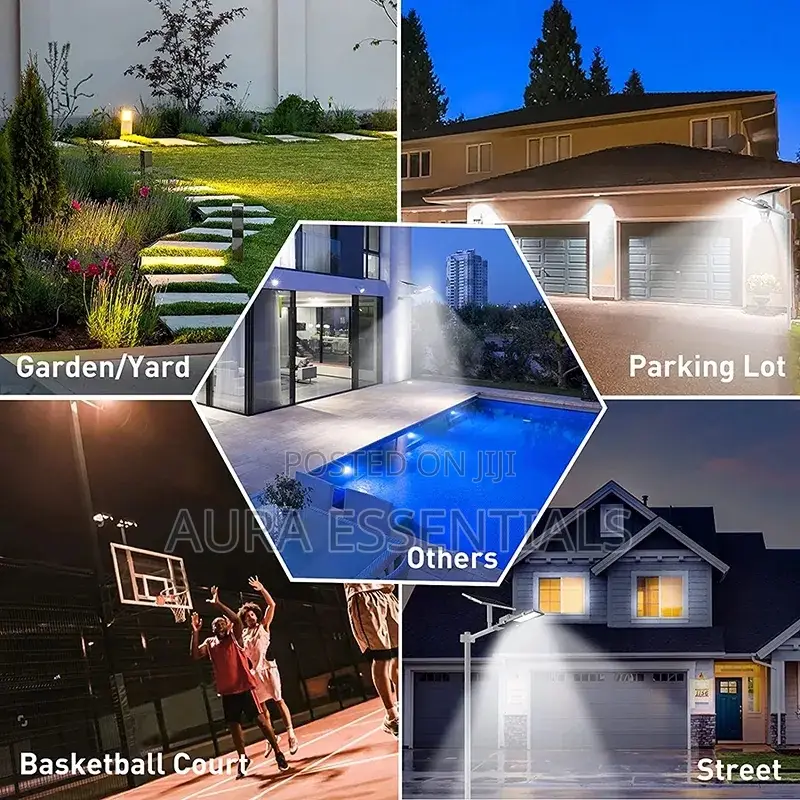 Solar Street Light With Remote And Motion Sensor