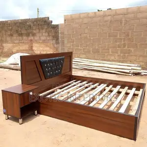 Mahogany Wood Bed 5x6 Feet Call