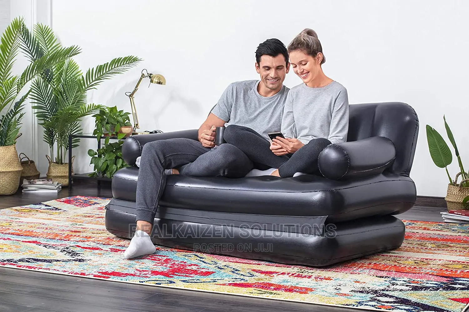 BESTWAY 5 in 1 Multi Purpose Air Sofa Couch