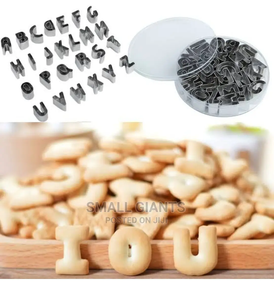 Alphabet Cookie Cutters