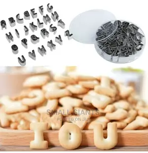 Alphabet Cookie Cutters