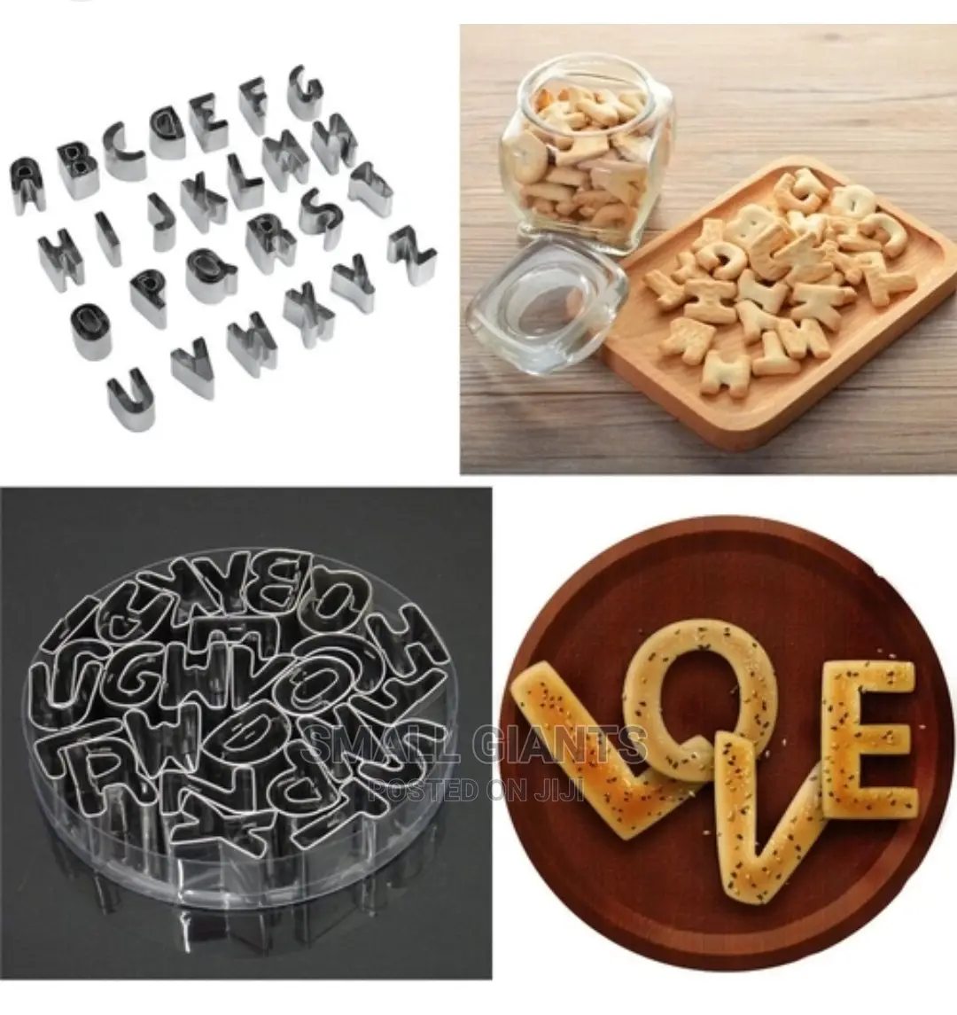 Alphabet Cookie Cutters