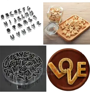 Alphabet Cookie Cutters