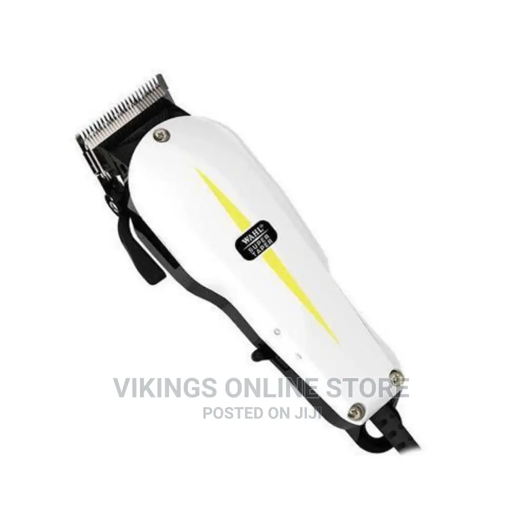 Wahl Super Taper Clipper Electric Shaver - Black,White .