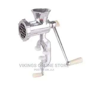 Multifunctional Manual Meat Mincer Chopper-Silver