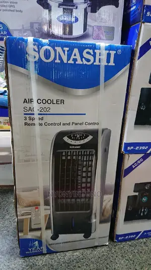 Sonashi Air Cooler Comes With Ice Box Makers 1yr Warranty