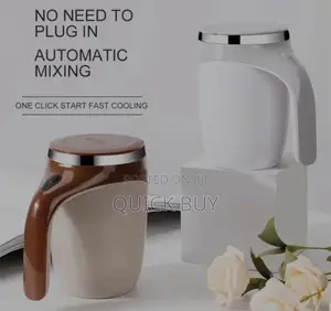 Automatic Self Stirring Mug Stainless Stee