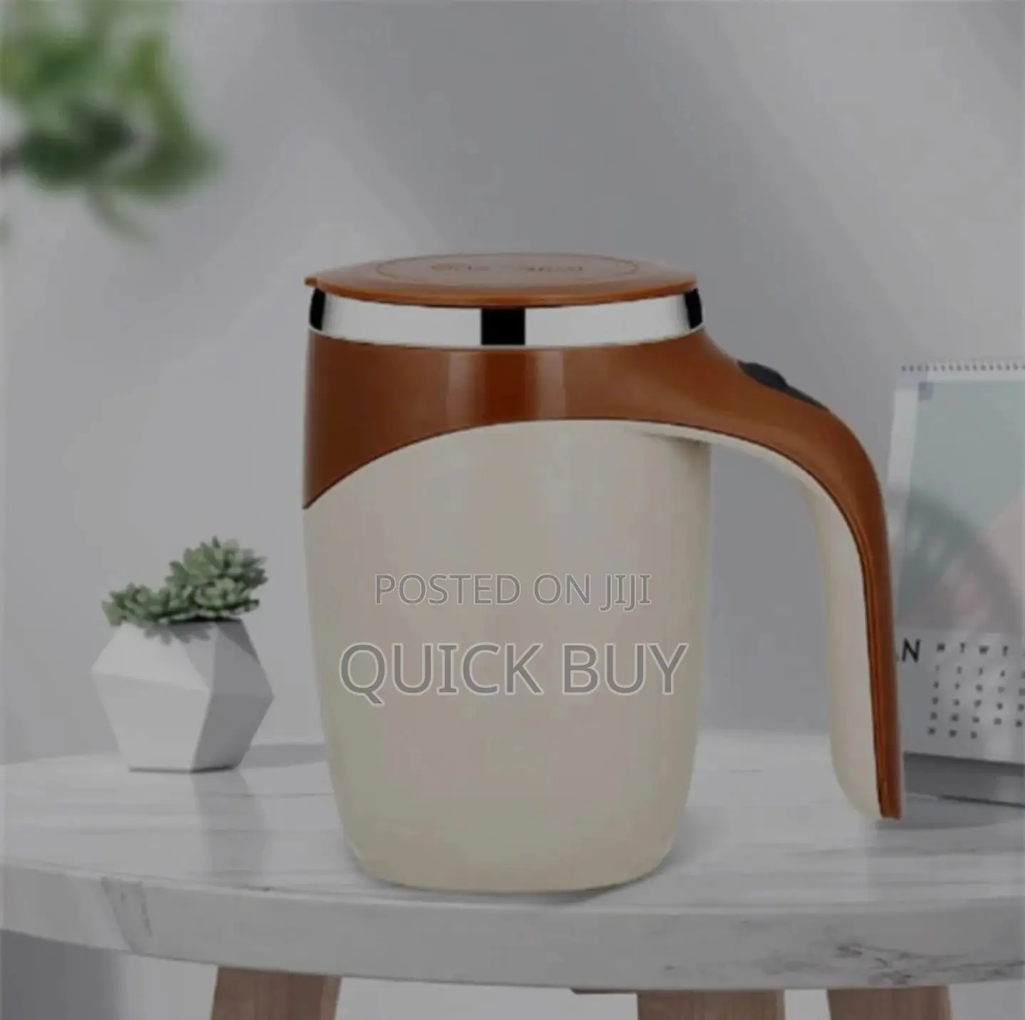 Automatic Self Stirring Mug Stainless Stee