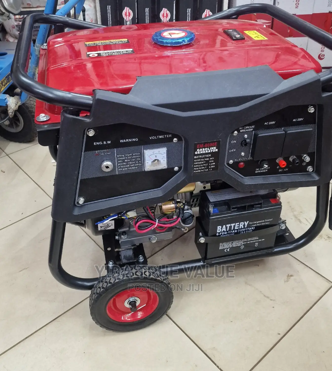 Ģenerator 6kw Heavy Duty