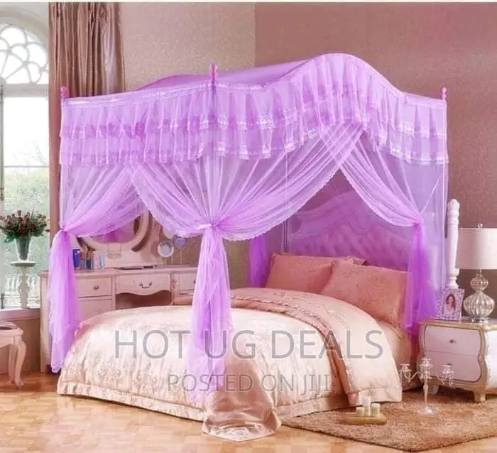 Mosquito Net With Cured Stands.