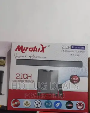 Mural Home Bass Soundbar Multimedia System