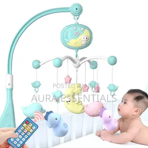 Baby Mobile Rattles Toys With Remote