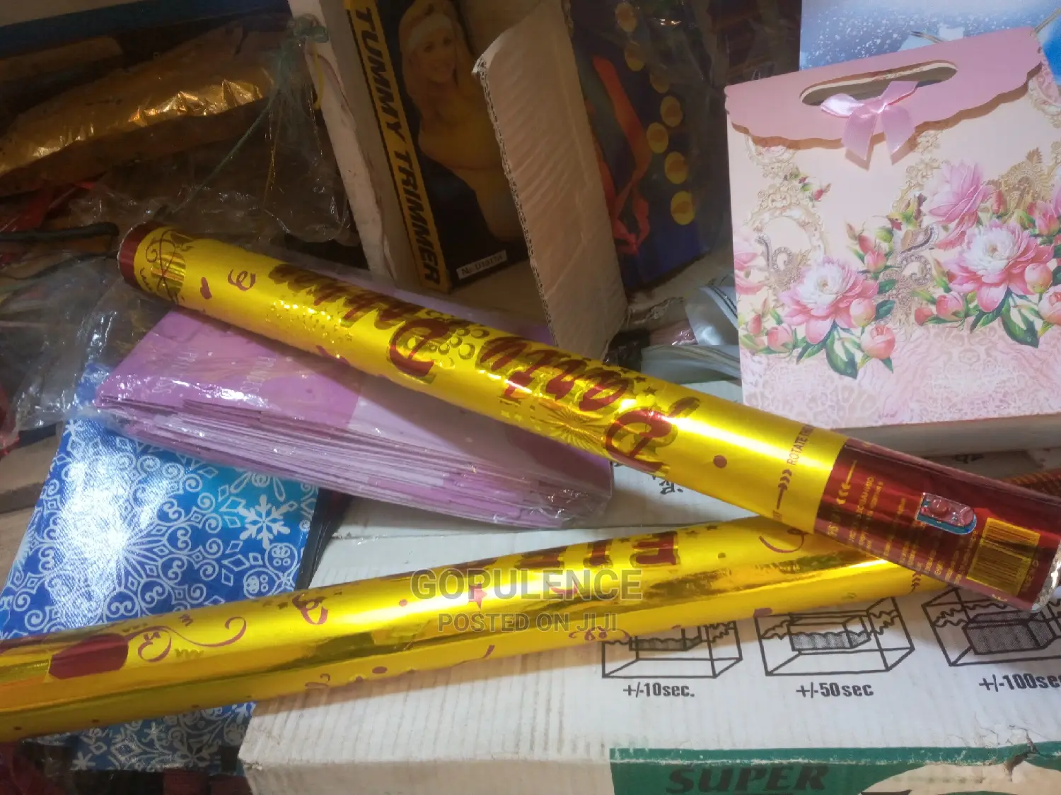 Party Poppers