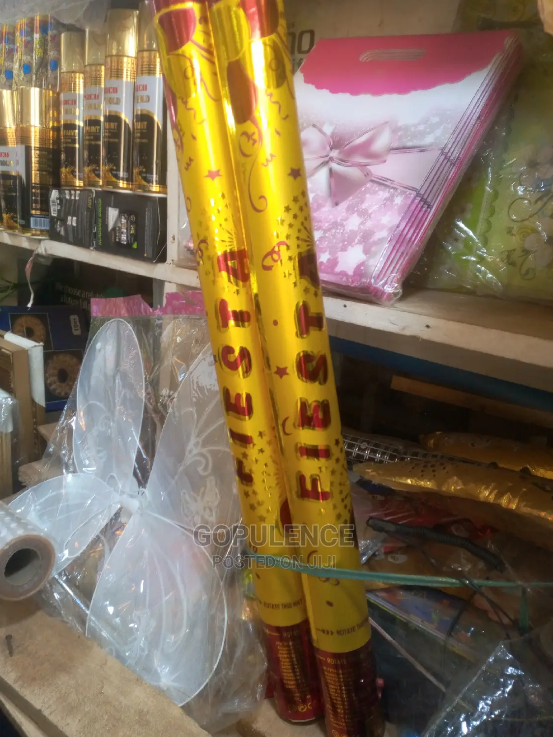 Party Poppers