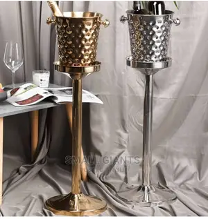 Stainless Steel Ice Bucket No Stand