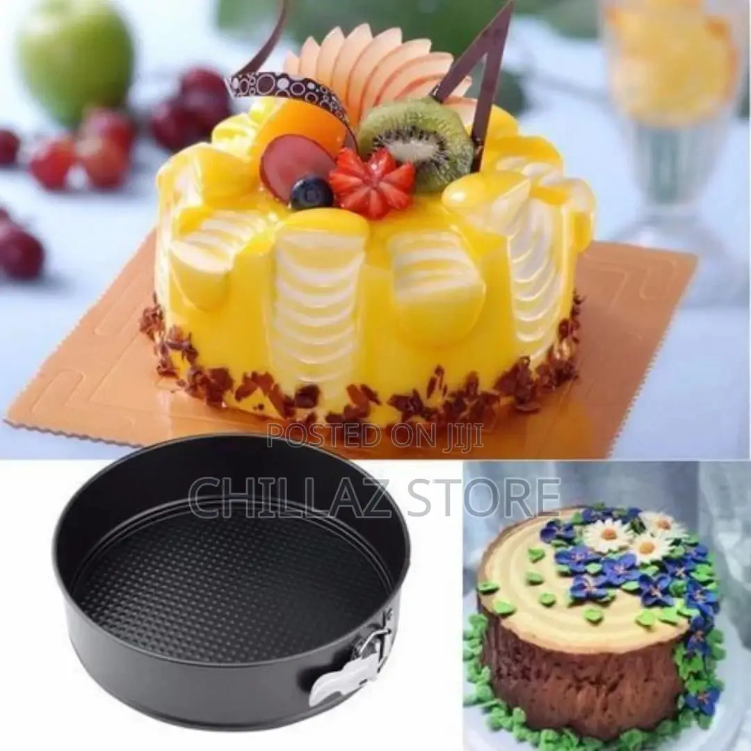 Round Non-Stick Spring Form Baking Pans