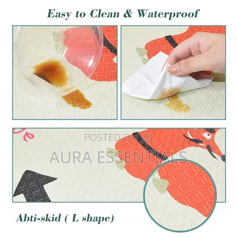 Double Sided Waterproof Carpet Baby Play Mat