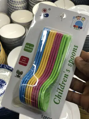 Plastic Fork Spoon for Children