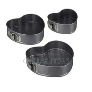 Heart Shaped Cake Mould Pans 3pcs