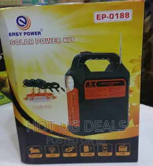 Solar Lighting System With Radio, Usb Port, Mp3 Player