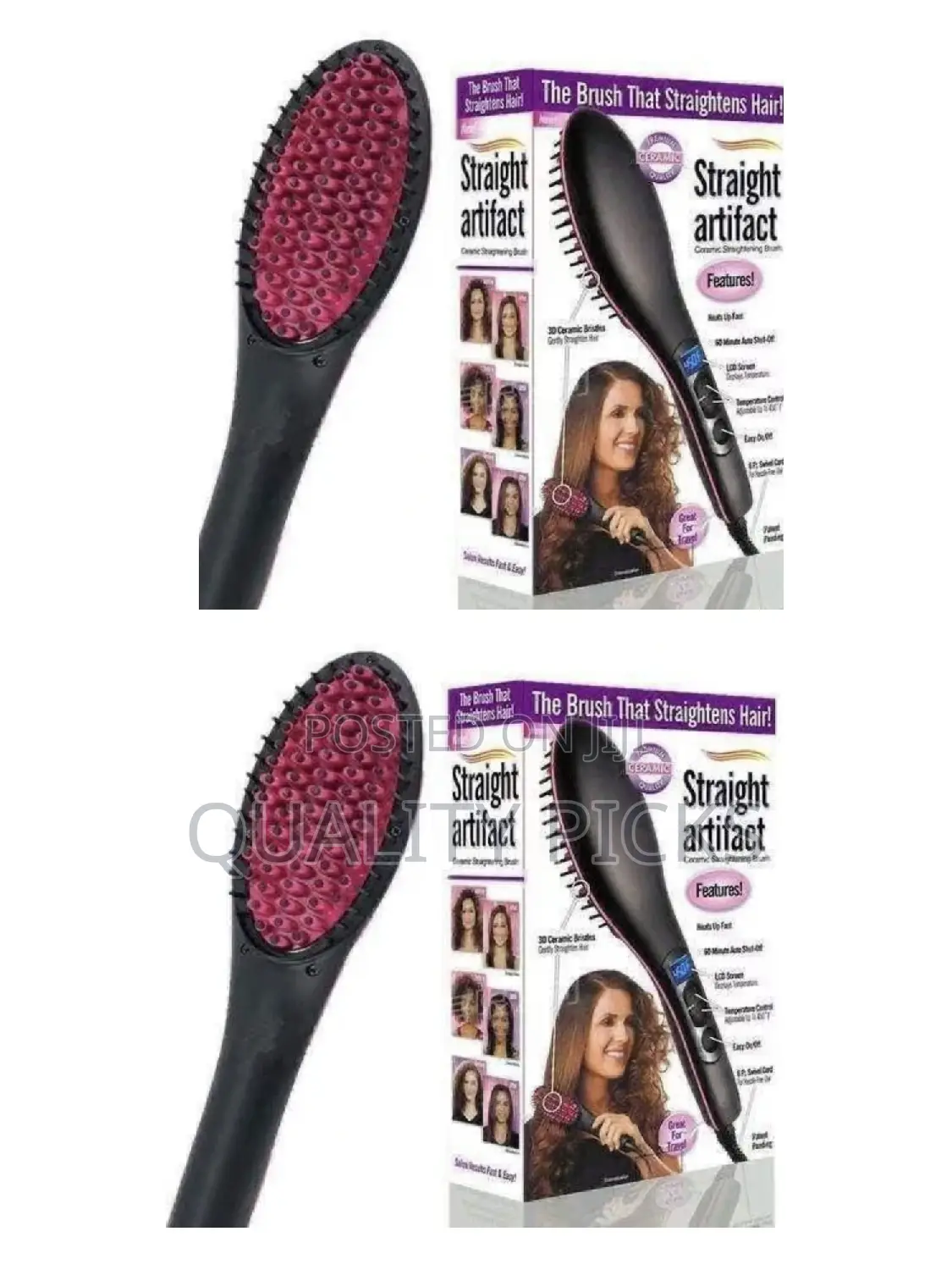 Hair Straightener Brush