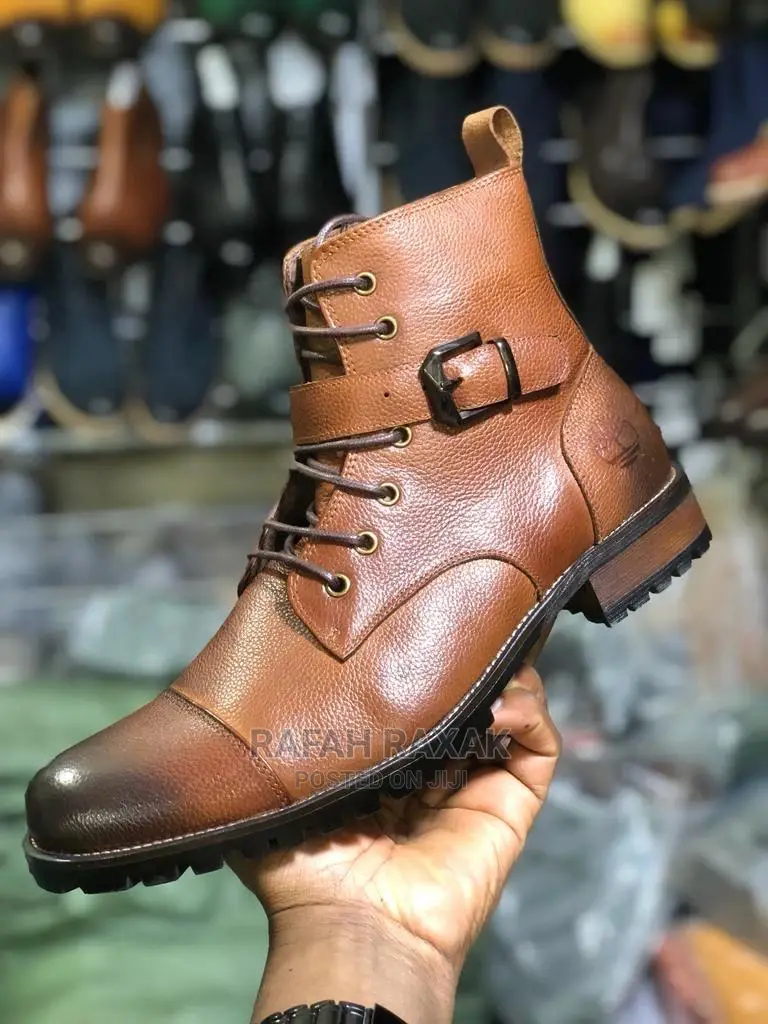 Original Light Brown Timberland High Top Boots