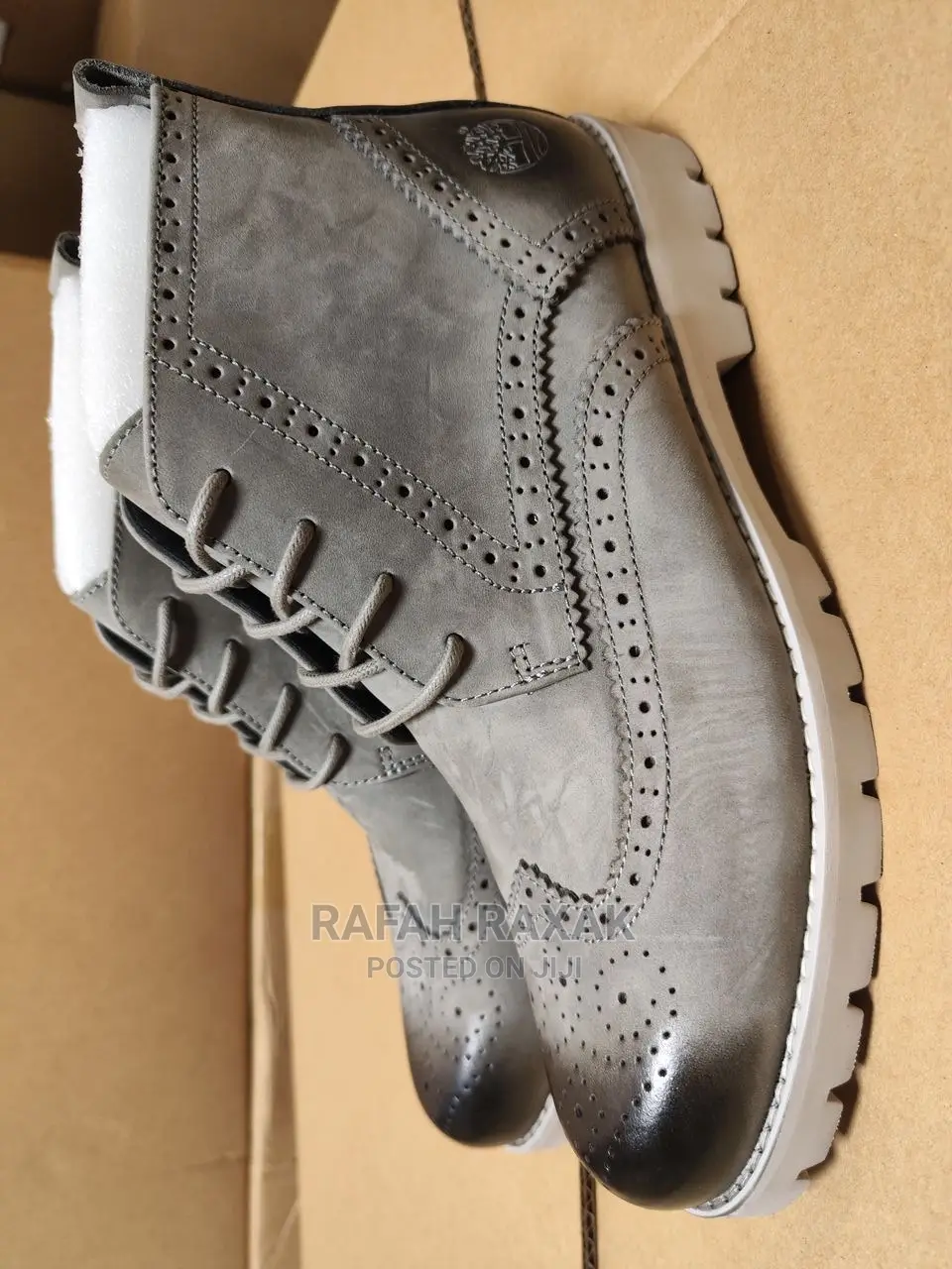 Original Grey Timberland Oxford Casual Boots