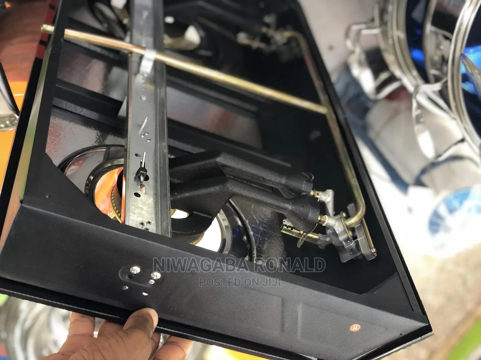 Double Glass Gas Plate