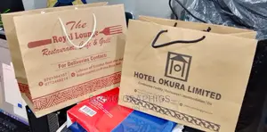 Take Away Paper Bags Customized | Branded