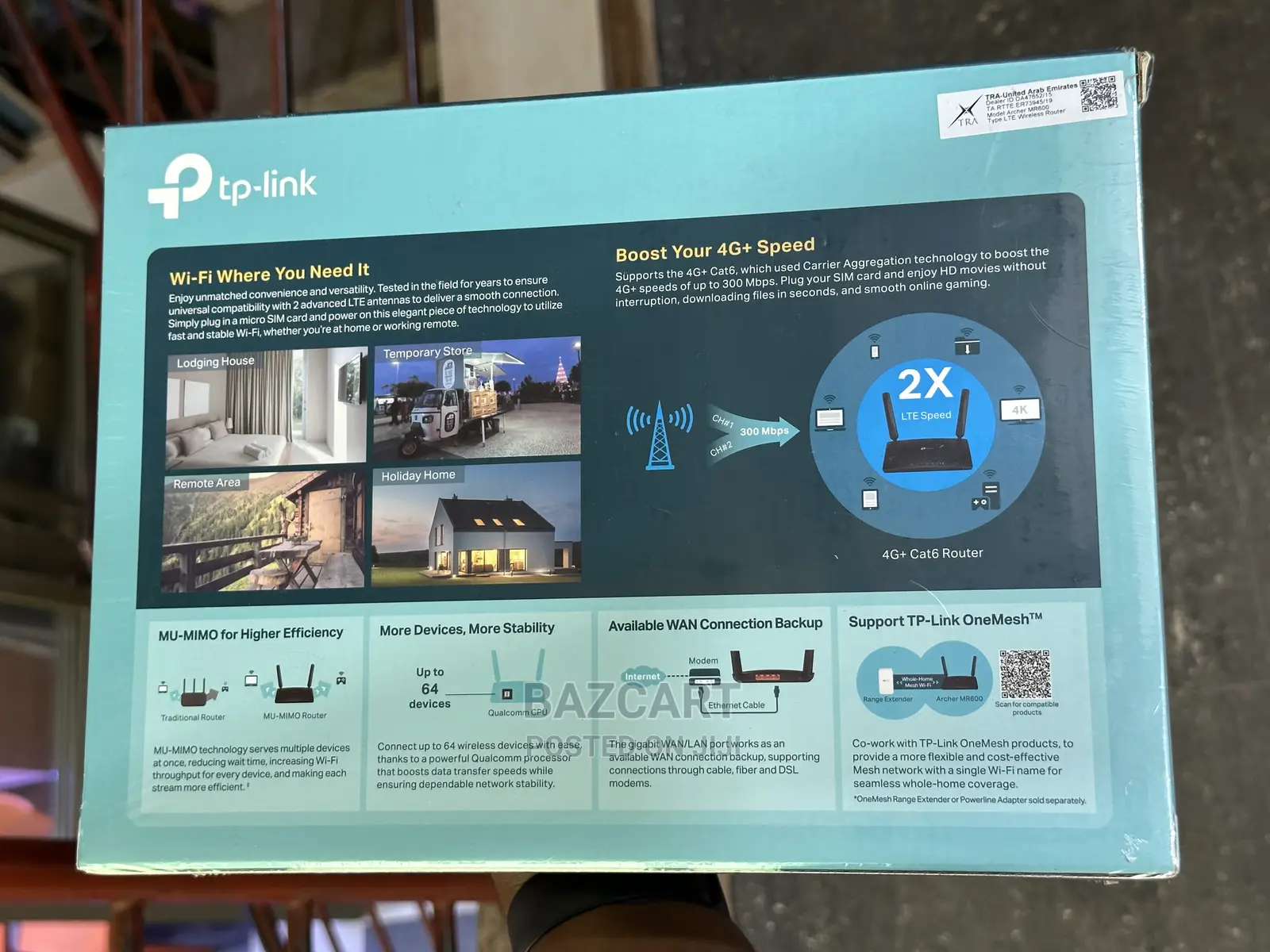 Archer MR600 Tp-Link 4G+ Router