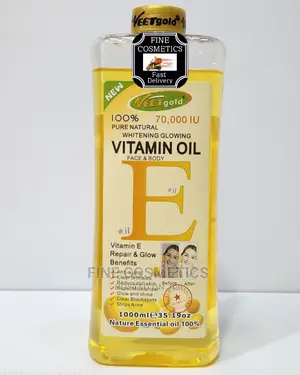 VEET Gold 100% Pure Natural Whitening Glowing Vitamin E Oil