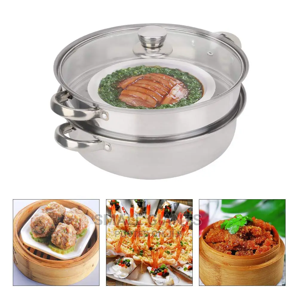 2 Tier Stainless Steel Steamer