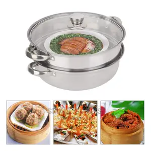 2 Tier Stainless Steel Steamer