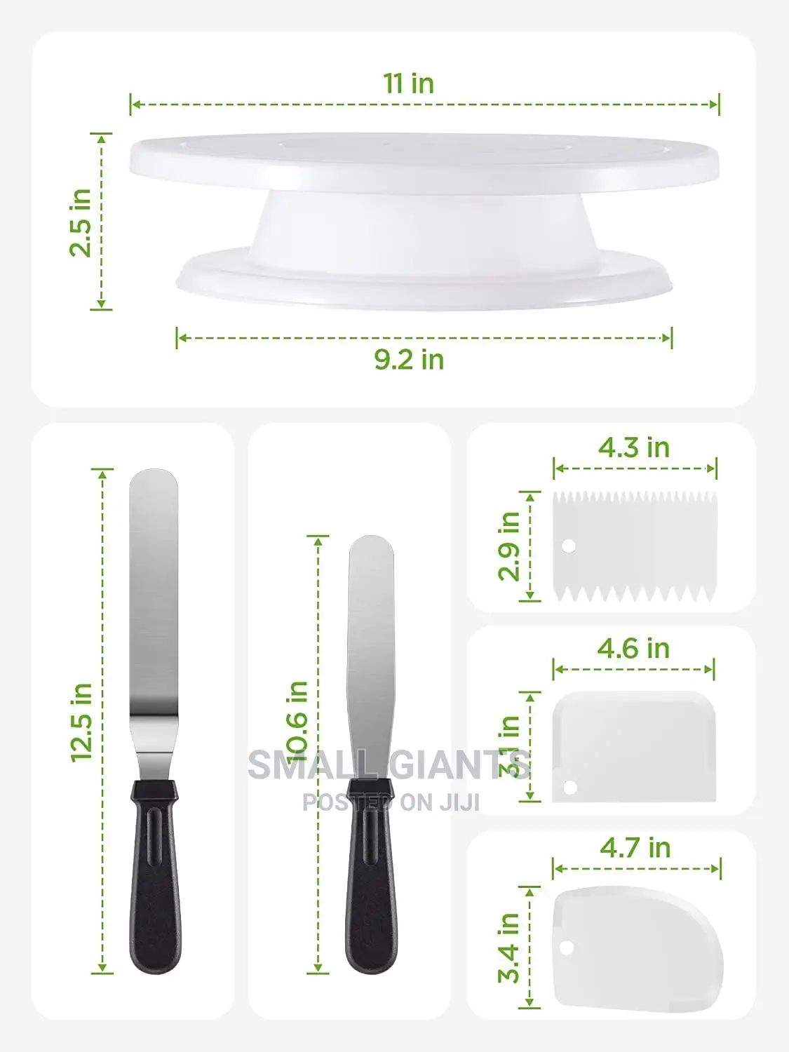 New Cake Turntable Set
