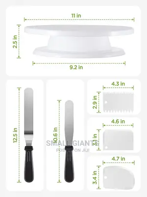 New Cake Turntable Set