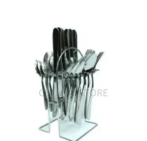 Cutlery Set Of 24pcs Of Spoons And Forks
