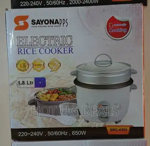1.8L Rice Cooker With Steamer