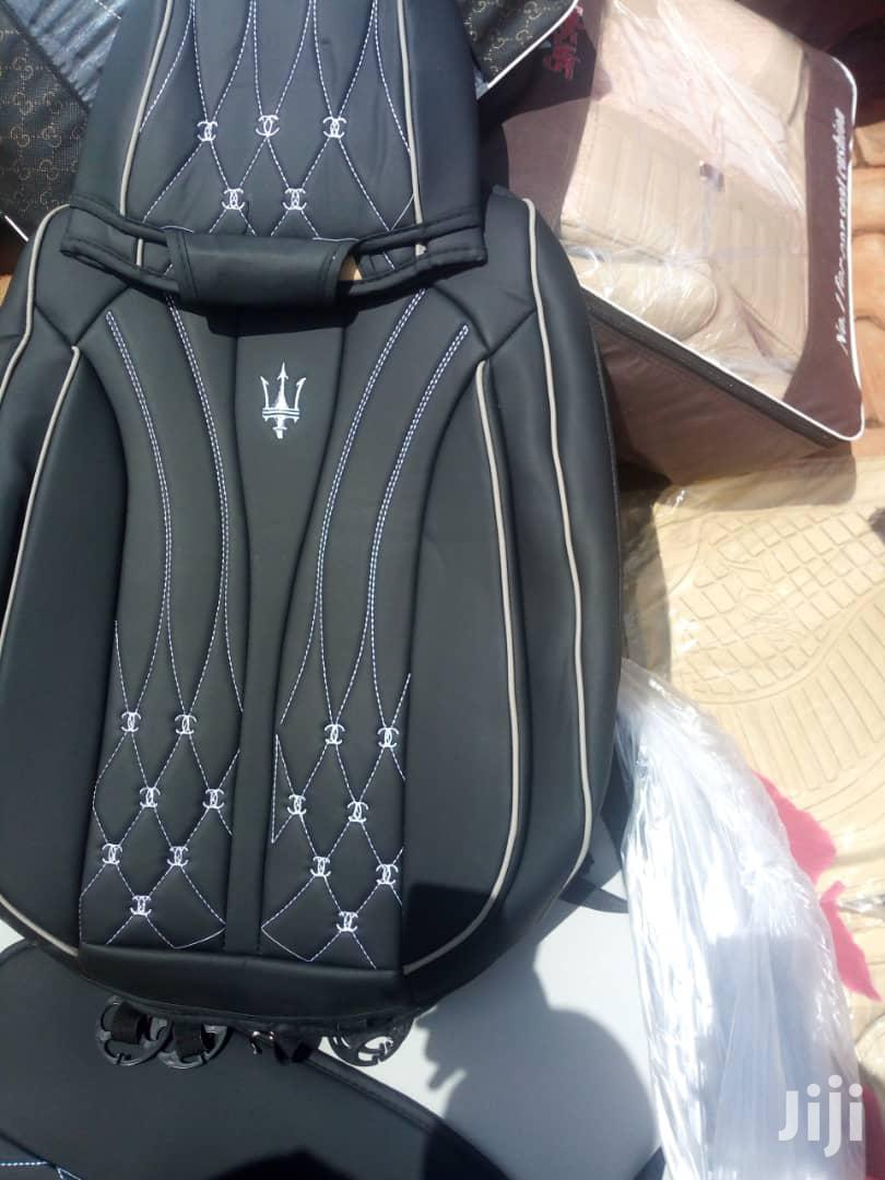Designed Black Seat Covers