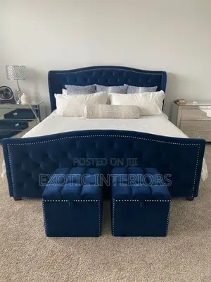 Queen Bed and Storage Boxes Call