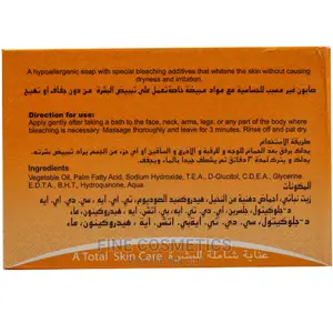 RDL BLEACHING SOAP Dark Spots Remover, Black Spots Soap