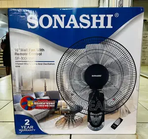 Wall Mount Fan With Remote