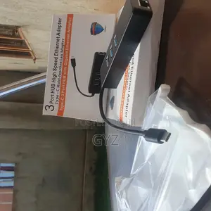 Type C 3 Port High Speed Ethernet Adapter
