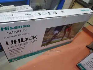 New Stock! Hisense 50 Inch Smart A6 With Bluetooth