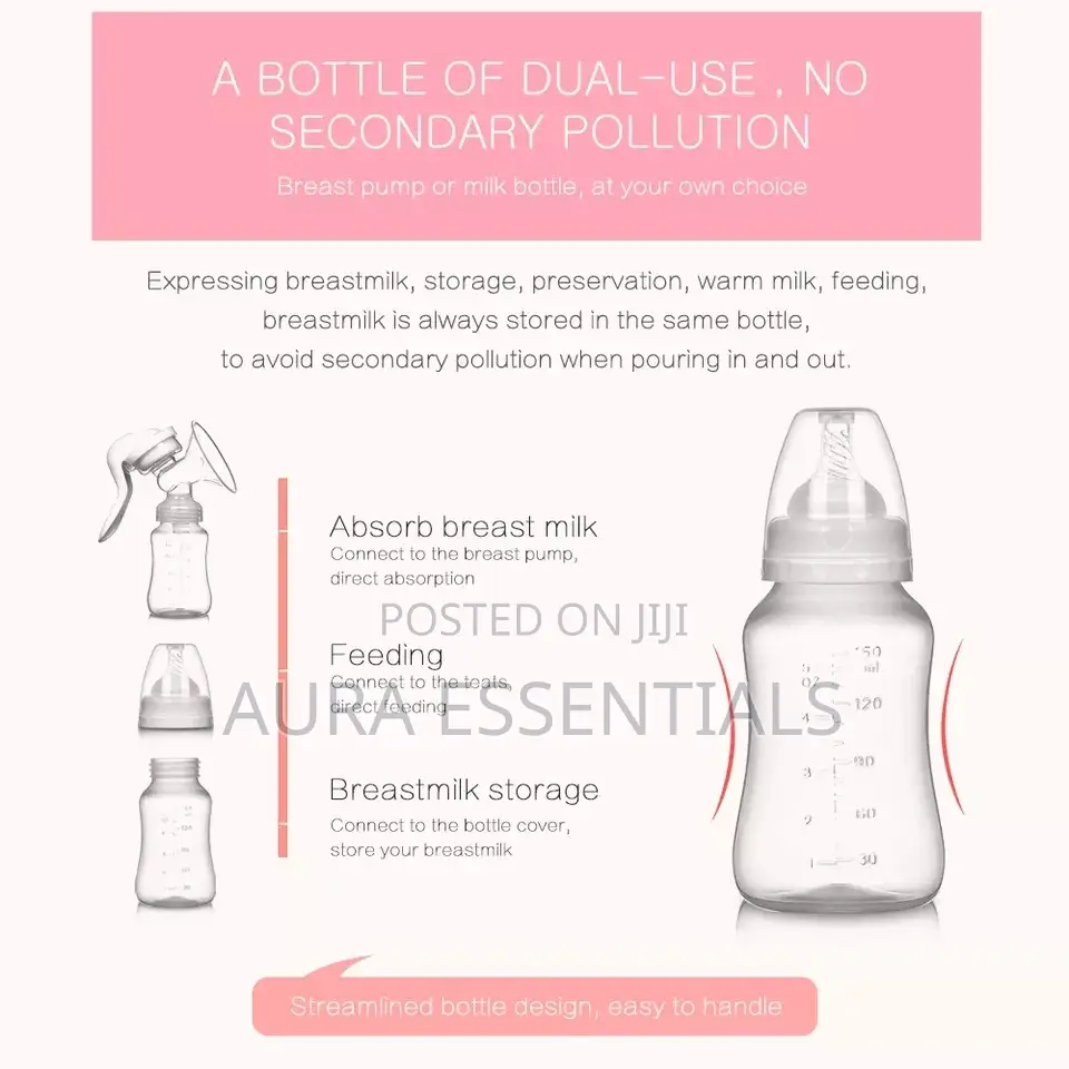 Manual Suction Milk Breast Pump.