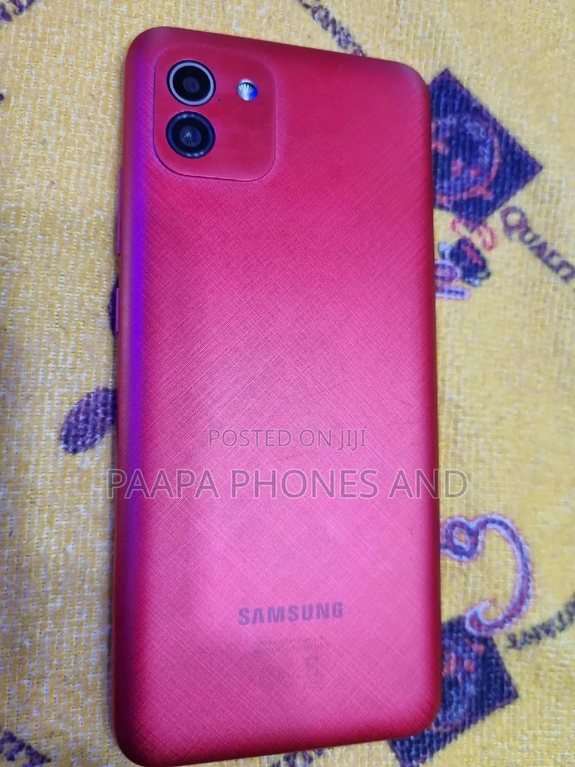 Samsung Galaxy A03 32 GB Red