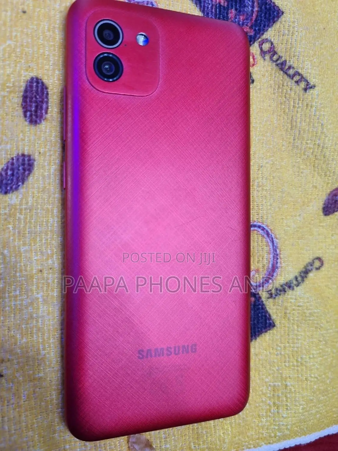 Samsung Galaxy A03 32 GB Red