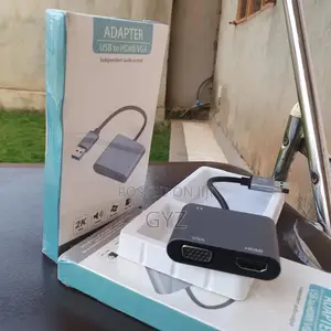 USB to HDMI and VGA Adapter